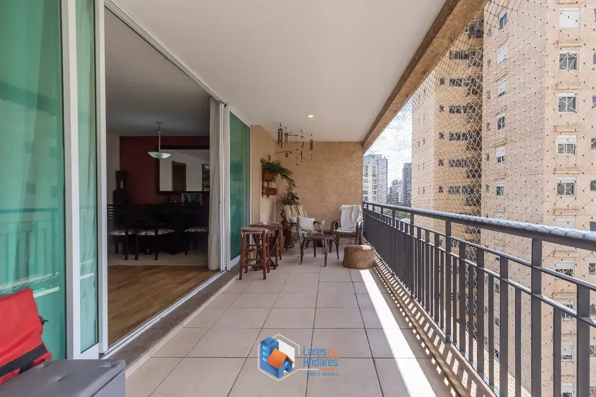Imagem Apartamento para venda em Brooklin com 3 quartos, sendo 3 suítes, 167m²