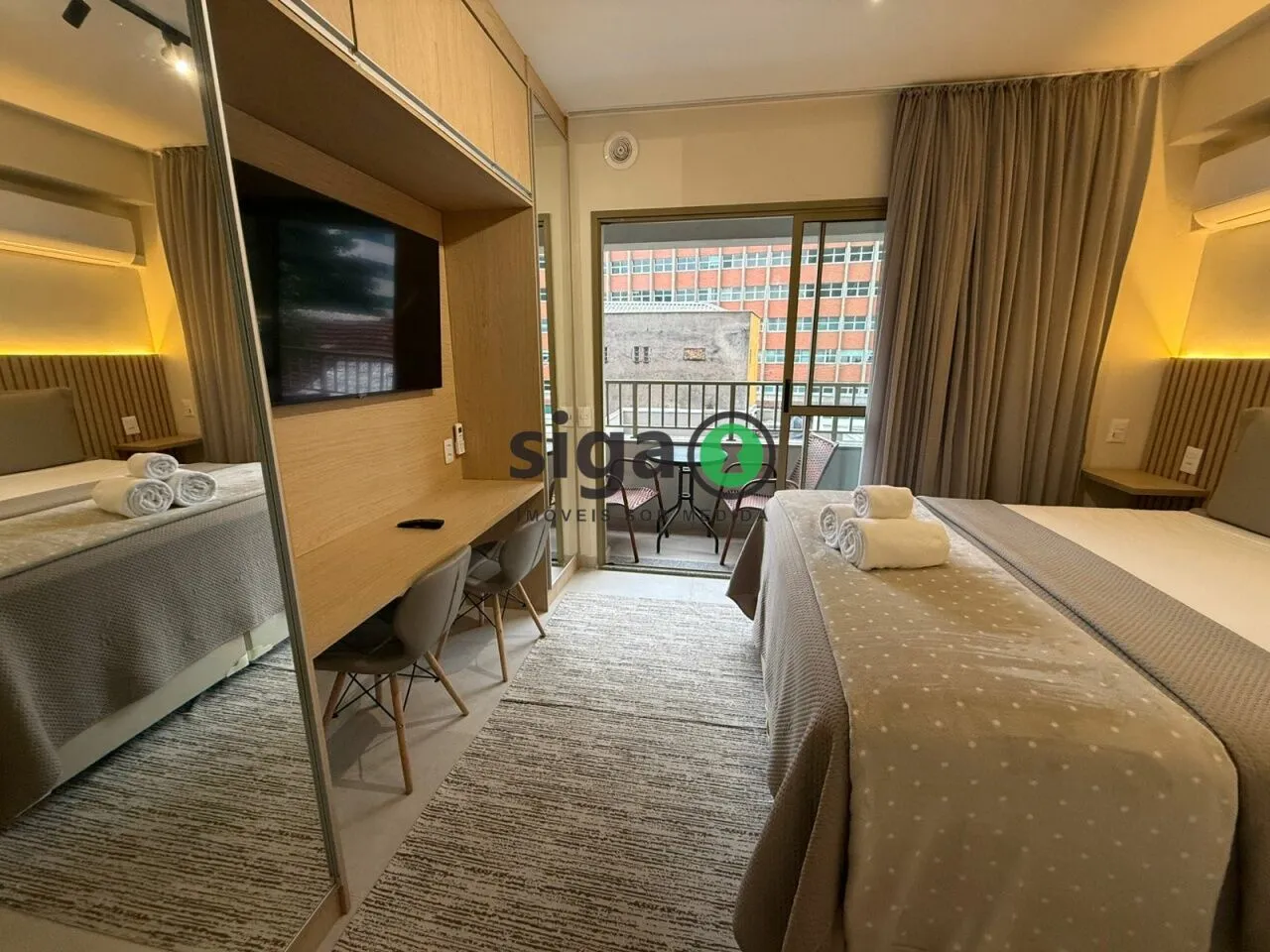 Imagem Studio Mobiliado ao Lado da Paulista e Metrô Paraíso, Pronto para Morar ou Investir.