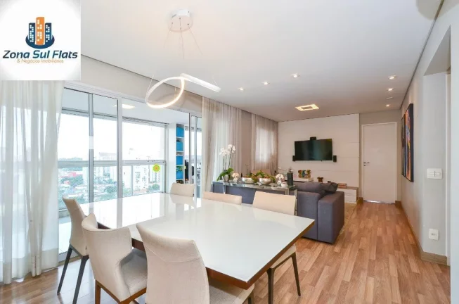 Foto do imóvel Apartamento à Venda Na Chácara Santo Antônio Com 3 Suítes e 2 Vagas - Varanda Gourmet em RUA ANTÔNIO PACHECO VALENTE