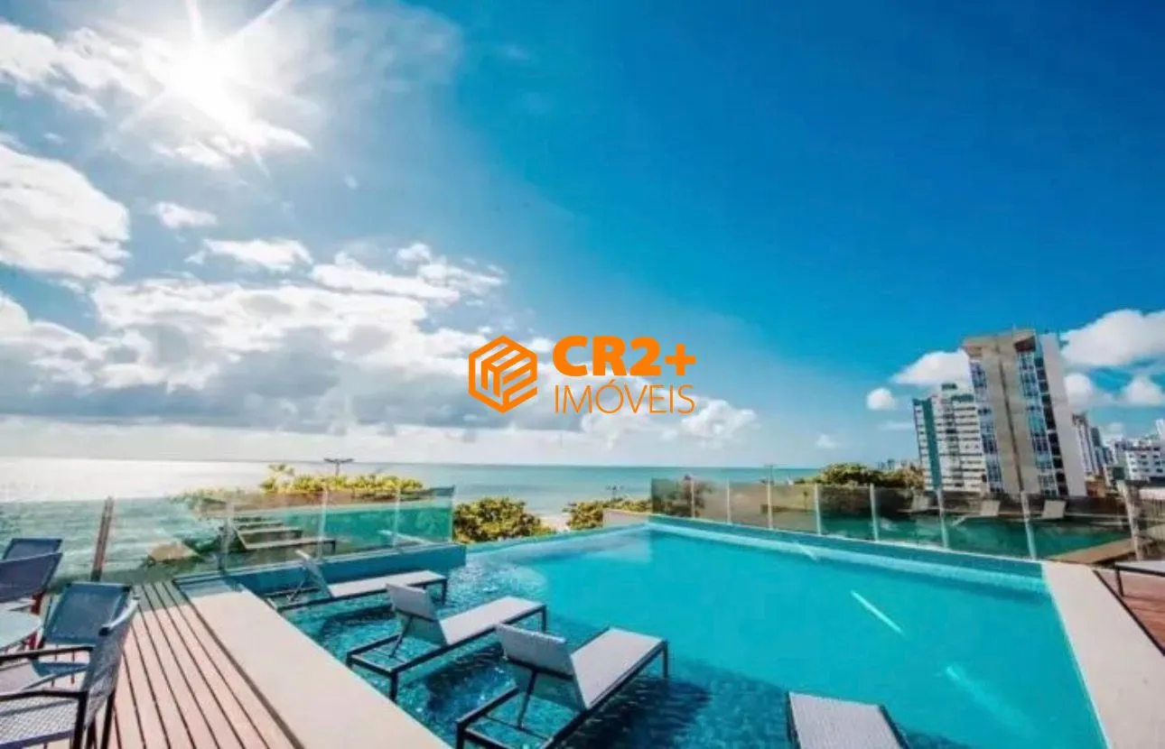 Imagem Vendo flat 48m² com 1 Quarto sendo Suíte na Beira mar de Piedade.