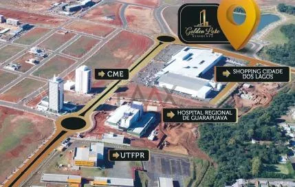 Imagem Golden Lake apartamentos a venda na CIDADE DOS LAGOS em GUARAPUAVA - PR
