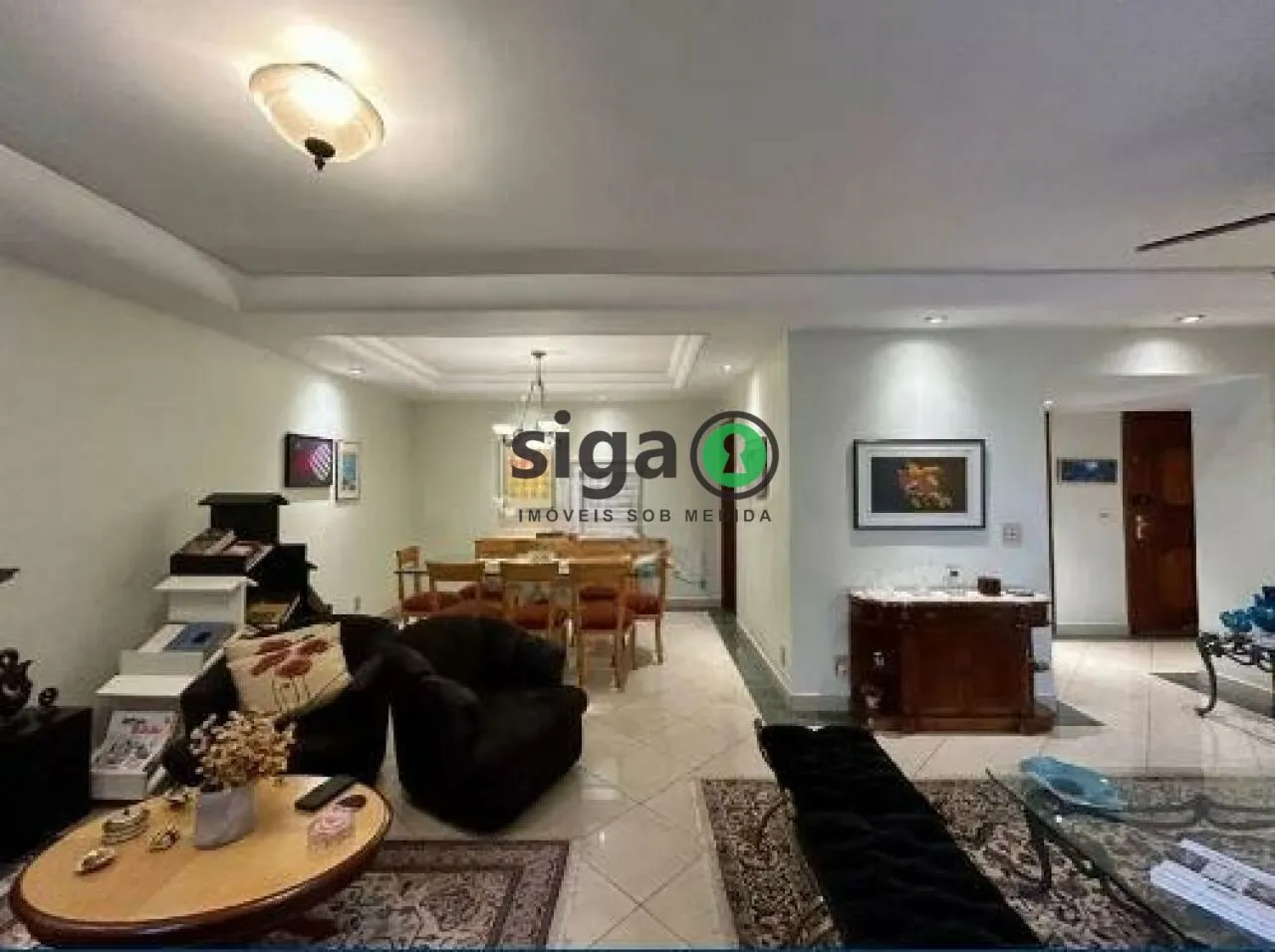 Imagem Apartamento Alto Padrão de 4 Quartos com 3 Vagas -165m² à Venda.