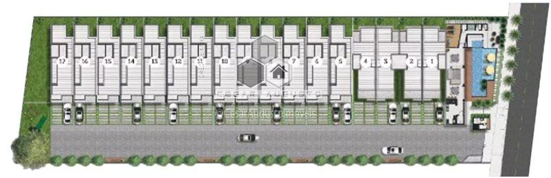 Imagem Portal de Lion - Casas duplex de luxo em condominio fechado no Eus?(C)bio