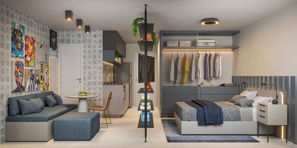 Imagem Apartamento à venda em São Paulo, Brás, com 2 quartos, 41.13m2