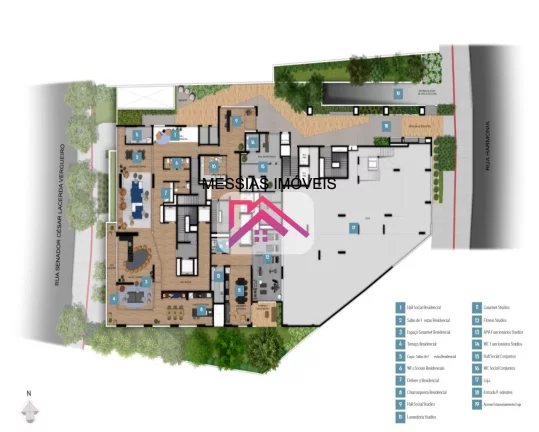 Imagem APARTAMENTOS DE 4 DORMITÓRIOS E 3 SUITES E 3 VAGAS DEMARCADAS - HARMONIA DA VILA