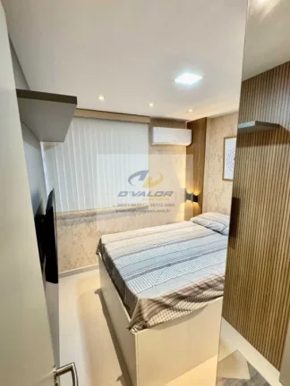 Imagem Vendo Flat 35m²,01 Quarto, Varanda Gourmet, 01 Vaga de Garagem