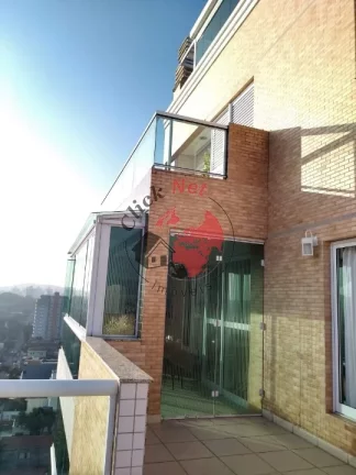 Imagem Cobertura Triplex ,Estudo permuta ,3 suítes ,2 com sacada, ,espaço gourmet , 4 vagas ,bairro Nova Petrópolis, São bernardo campo