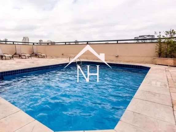 Imagem Apartamento de 41m com 1 dormitório e varanda, Piscina, Churrasqueira, Salão de Festas, Playground, Academia, Coworking.
