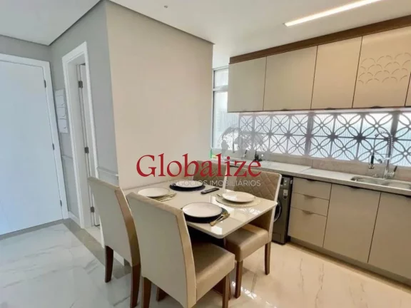 Imagem Apartamento à venda de frente para o mar com 2 dormitórios e 1 vaga no bairro da Aparecida em Santos por R$1.350.500,00