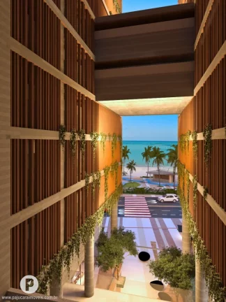 Imagem Studio 35m² na beira mar de Pajuçara ÷ 10 meses