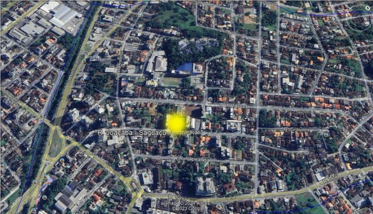 Imagem Vendo Terreno Bairro Saguaçu