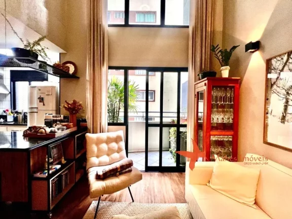 Foto do imóvel Oportunidade Imperdível: Apartamento à Venda em Pinheiros - 1 quarto, 1 suíte, lavabo e 49m² - São Paulo-SP