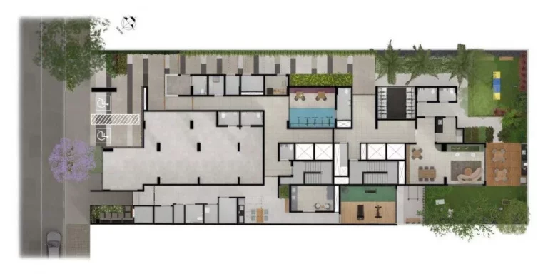 Imagem OY CAMPO BELO BY YOU - Studio 25m², ótima localização, 700m de caminhada da estação Campo Belo!!