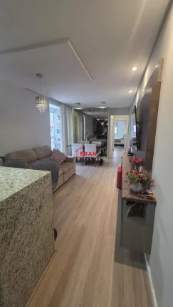 Imagem Apto 2 dorm/suíte com 65m²1 vaga de garagem Bairro Trindade.