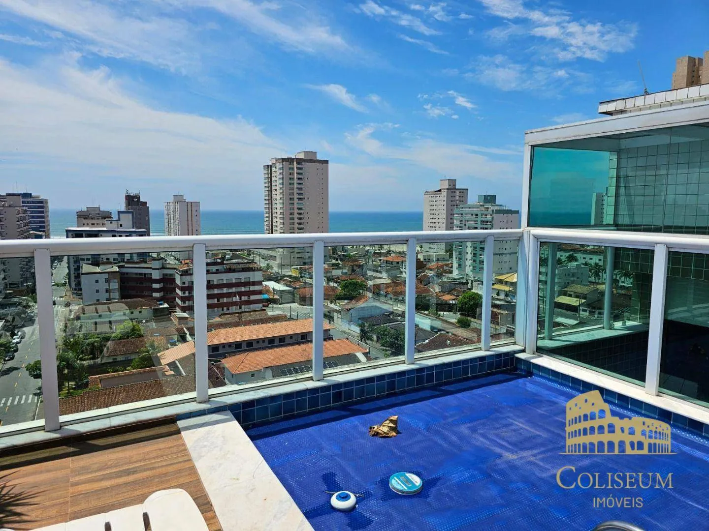 Imagem "Cobertura de l na Praia Grande- Vista Mar e Lazer Privativo. Agende sua Visita."