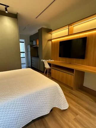 Foto do imóvel Apartamento à venda em São Paulo-SP, bairro Santa Cecília - 1 quarto, 1 sala, 1 banheiro - 23m²