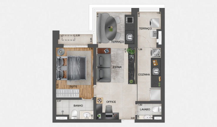 Imagem Studio à Venda, 30 m² em Vila Clementino - São Paulo