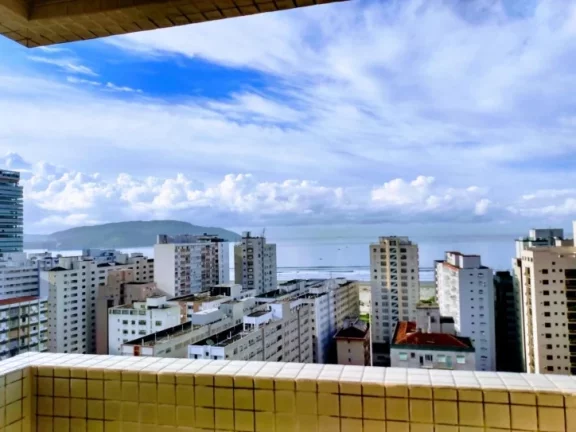 Imagem Cobertura Maravilhosa Alto Padrão Vista mar 3Qts 1St 3Vgs Gonzaga