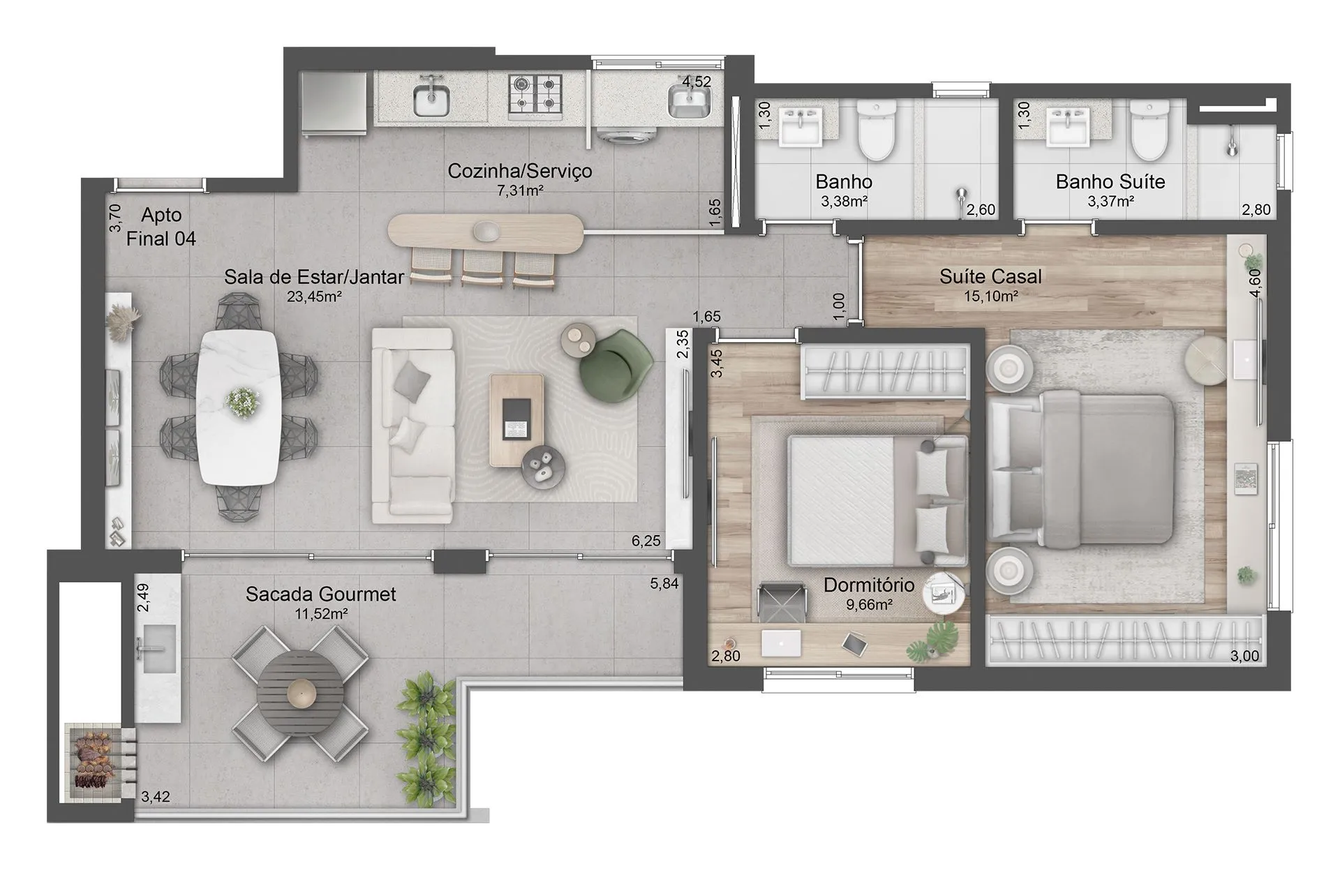 Imagem Apartamento à venda em Caxias do Sul, Madureira, com 2 quartos, 86.79m2
