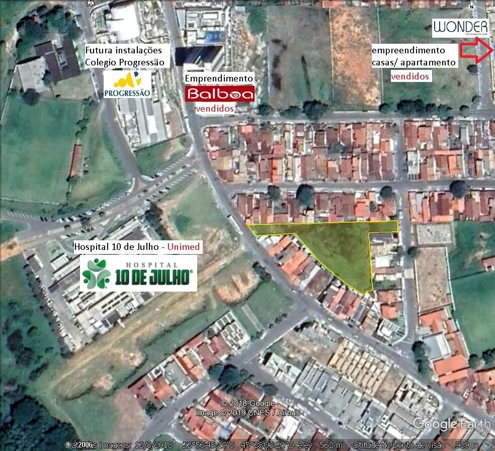 Foto do imóvel Terreno Ideal para Construtora - Projeto para 120 Unidades
