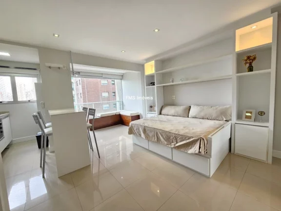 Foto do imóvel Apartamento de locação no Brooklin. 1 quarto, com 36m² de área.