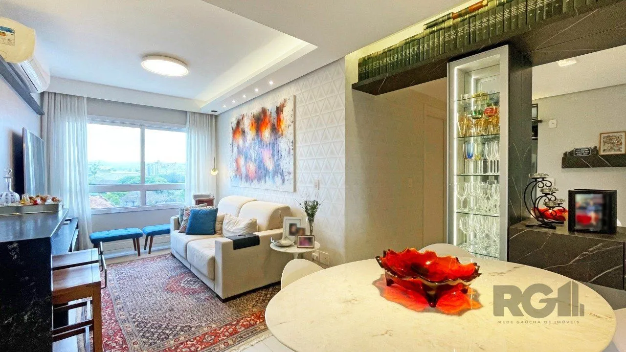 Imagem Apartamento dois dormitórios com duas vagas de garagem na Cidade Baixa