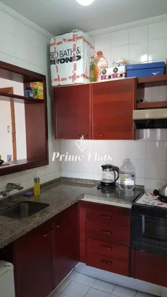 Imagem Flat disponível para venda no Saint Moritz Flat Service, com 48m², 1 dormitório e 1 vaga
