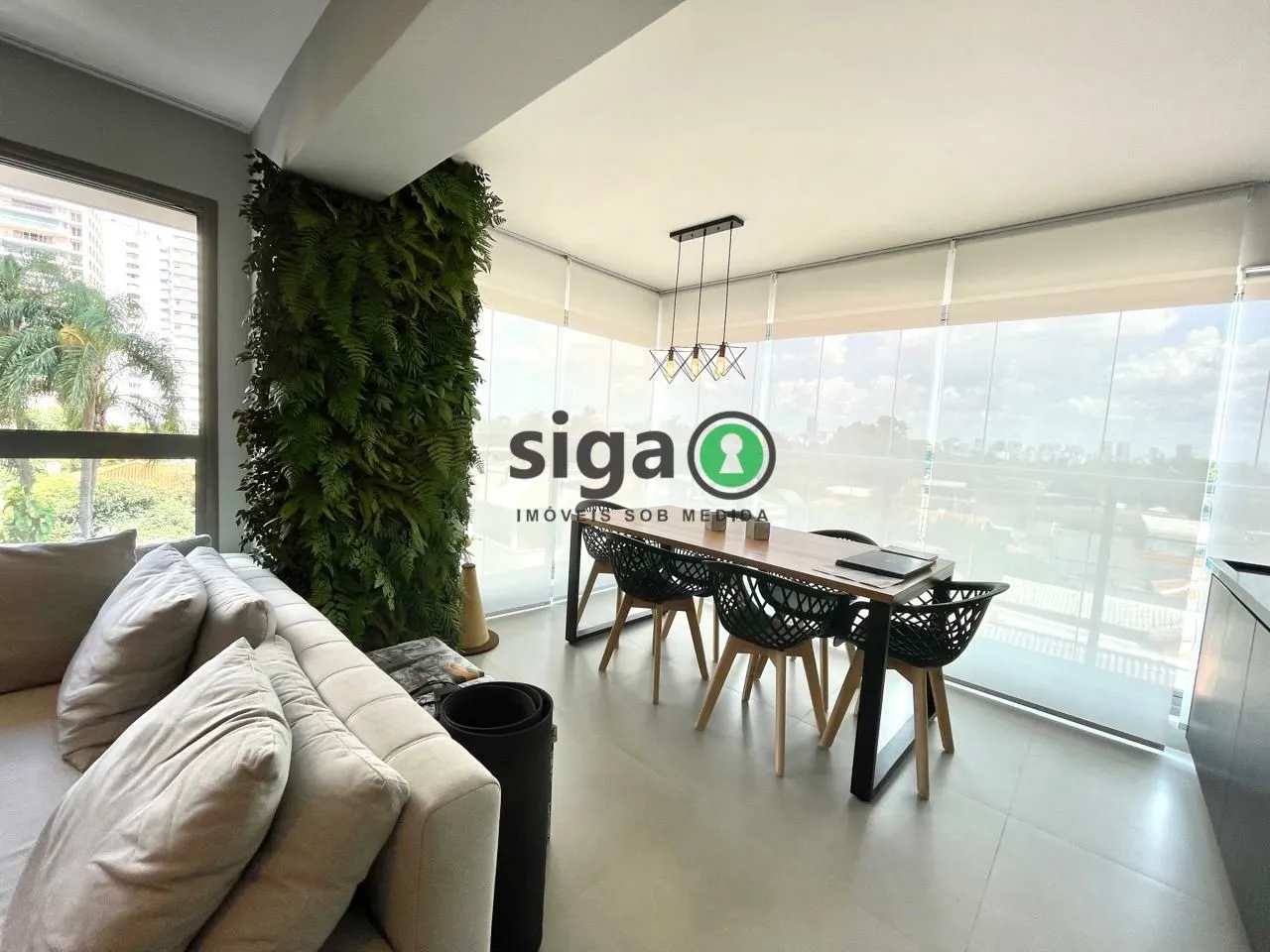 Imagem Apto à venda MOBILIADO com 70m², 2 quartos, 1 suite, 1 vaga com vista para o Jardim Europa