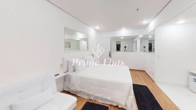 Imagem Flat disponivel para locação no Mercure Hotel, com 27m², 1 dormitório e 1 vaga de garagem