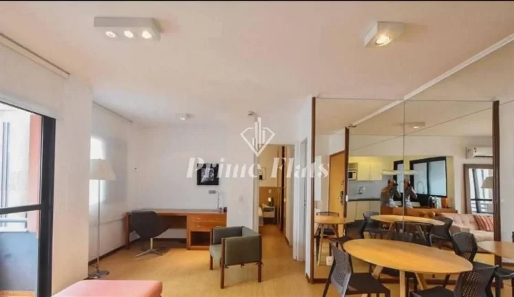 Imagem Flat disponível para venda no Adagio Berrini no Brooklin, com 45m², 1 dormitório e 1 vaga