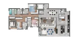 Imagem Apartamento com 4 Quartos à Venda, 2.400 m² em Campo Belo - São Paulo
