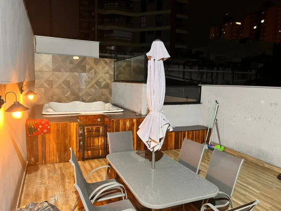 Imagem Cobertura maravilhosa 172 m2 com 3 Dormitorios e 2 vagas de Gargens