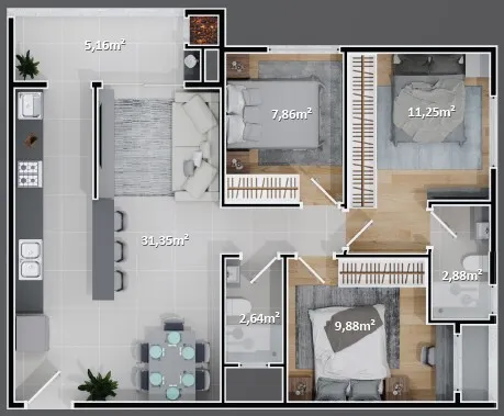 Imagem Plaza Viena - Residencial