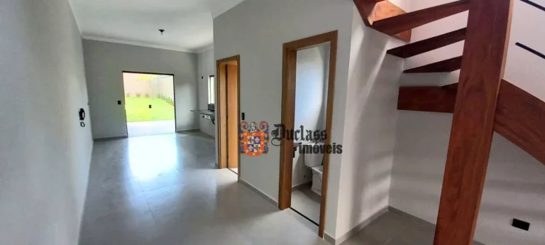 Imagem Sobrado com 3 dormitórios à venda, 122 m² por R$ 850.000,00 - Alvinópolis - Atibaia/SP