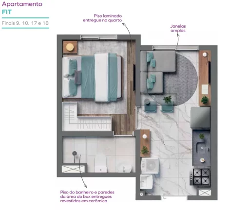 Imagem Apartamento à venda no bairro Sacomã - São Paulo/SP