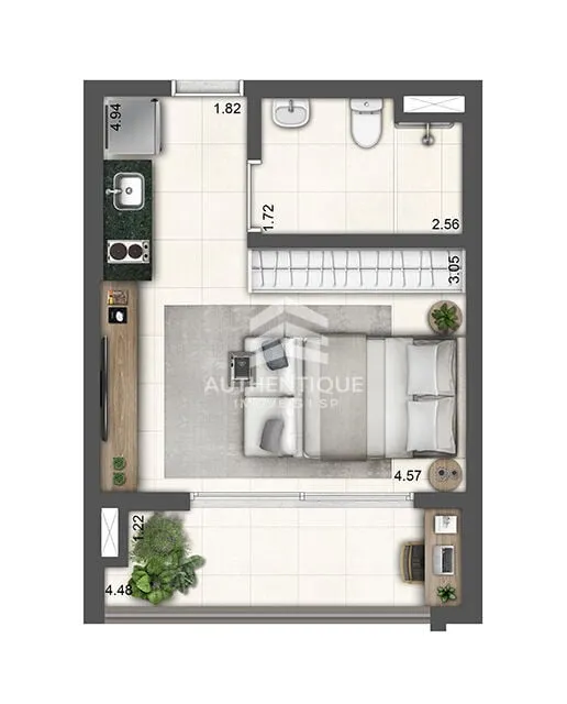 Imagem GRAND SQUARE PRACA DA ARVORE - Apartamento à venda no bairro Chácara Inglesa - São Paulo/SP, Zona Sul