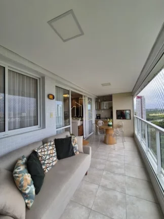 Imagem Vendo apartamento no Greenville Platno em Patamares com três quartos e varanda gourmet