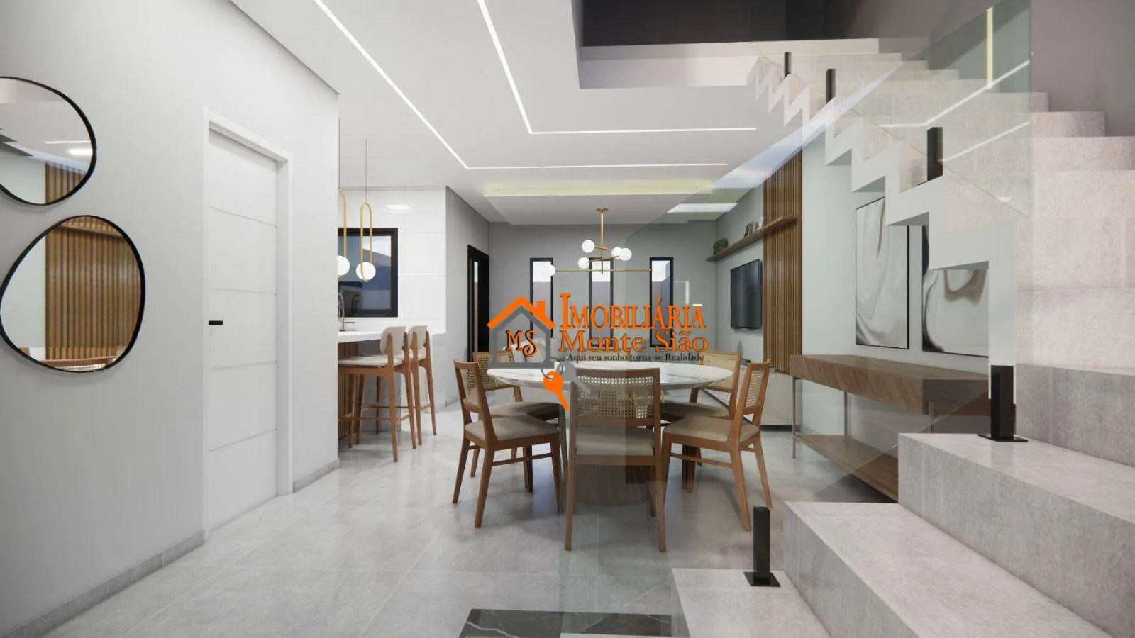 Imagem Casa com 3 dormitórios à venda, 135 m² por R$ 1.100.000,00 - Residencial e Comercial Guarulhos - Guarulhos/SP
