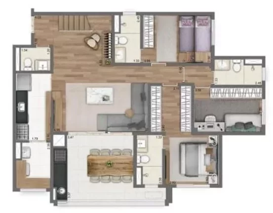 Imagem Apartamento à venda no bairro Panamby - São Paulo/SP