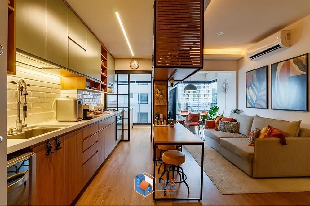 Imagem Apartamento à venda 2 Quartos 1 Suite 1 Vaga 62M² Pinheiros São Paulo - SP
