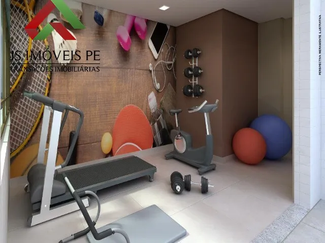 Imagem Apartamento1 quarto para locação em Piedade, Jaboatão dos Guararapes-PE: 1 quarto, 1 suíte, 1 sala, 1 banheiro, 1 vaga - 33m².