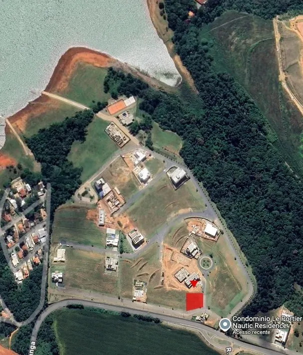 Imagem Terreno com projeto Arquitetonico com 1059 m² e Vista 360º no Ponto Mais Alto do Condomínio Le Portier Nautic Residence - Represa Itupararanga