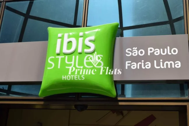 Imagem Flat disponível para venda no Ibis Styles SP Faria Lima, com 18m², 1 dormitório e 1 vaga de garagem