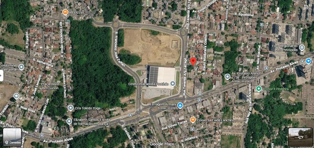 Imagem Lotes/Terrenos para venda 150m da Av. Protásio Alves - EM FRENTE AO CESTTO ATACADISTA.