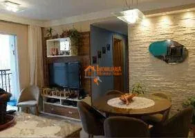 Imagem Apartamento com 3 dormitórios à venda, 68 m² por R$ 589.000 - Vila Augusta - Guarulhos/SP