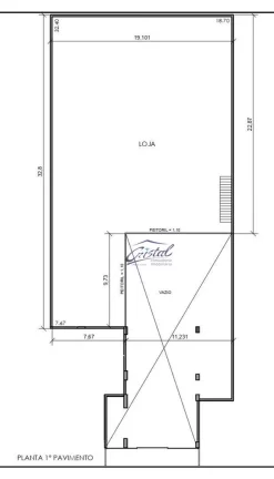 Imagem Loja, 1328 m² - venda por R$ 22.576.850,00 ou aluguel por R$ 200.935,01/mês - Cerqueira César - São Paulo/SP