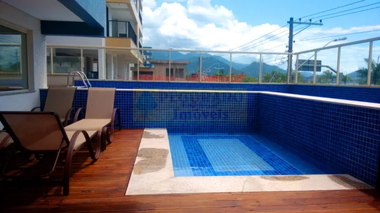 Imagem Apartamento Alto Padrão no Aruan: 3 Quartos, 3 Banheiros, 2 Vagas de Garagem - Venda ou Locação em Caraguatatuba-SP!
