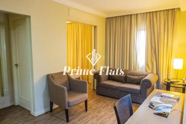 Imagem Flat disponível para venda no The World Hotels na Vila Olímpia, com 30m², 1 dormitório e 1 vaga