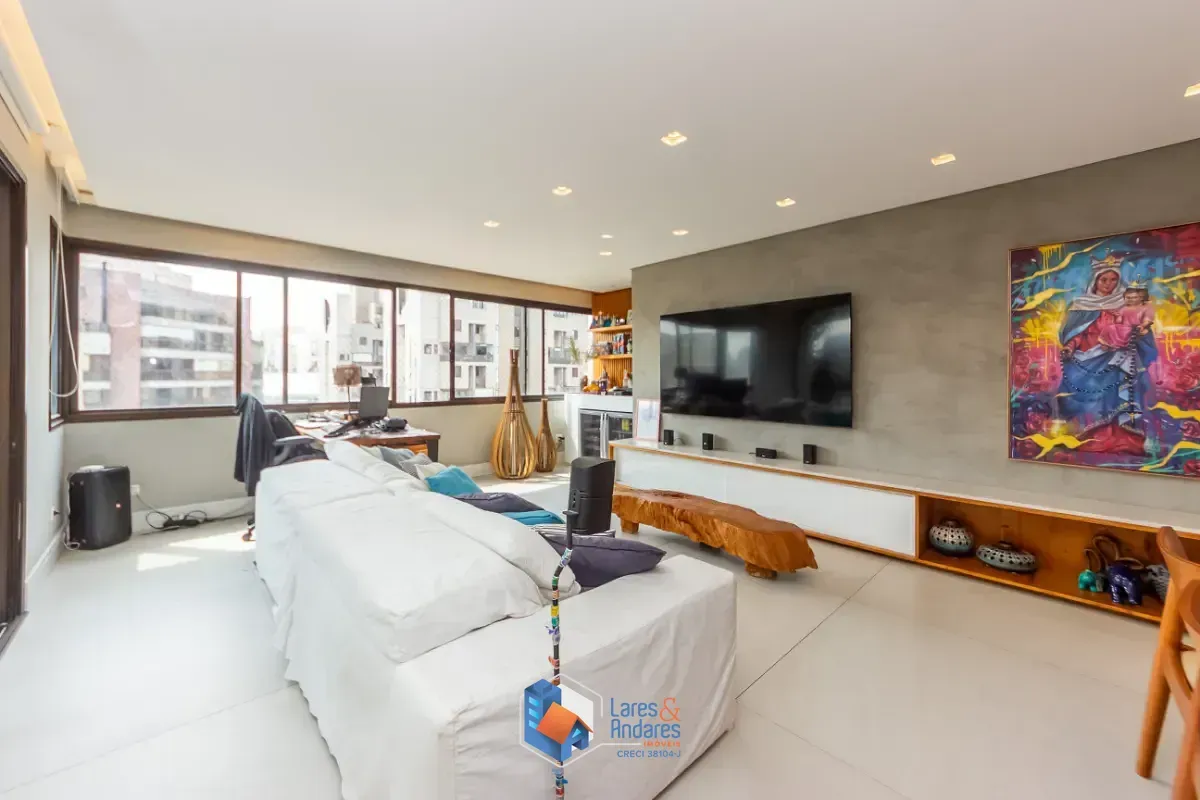 Imagem Apartamento para venda em Moema com 4 quartos, sendo 3 suítes, 162m²
