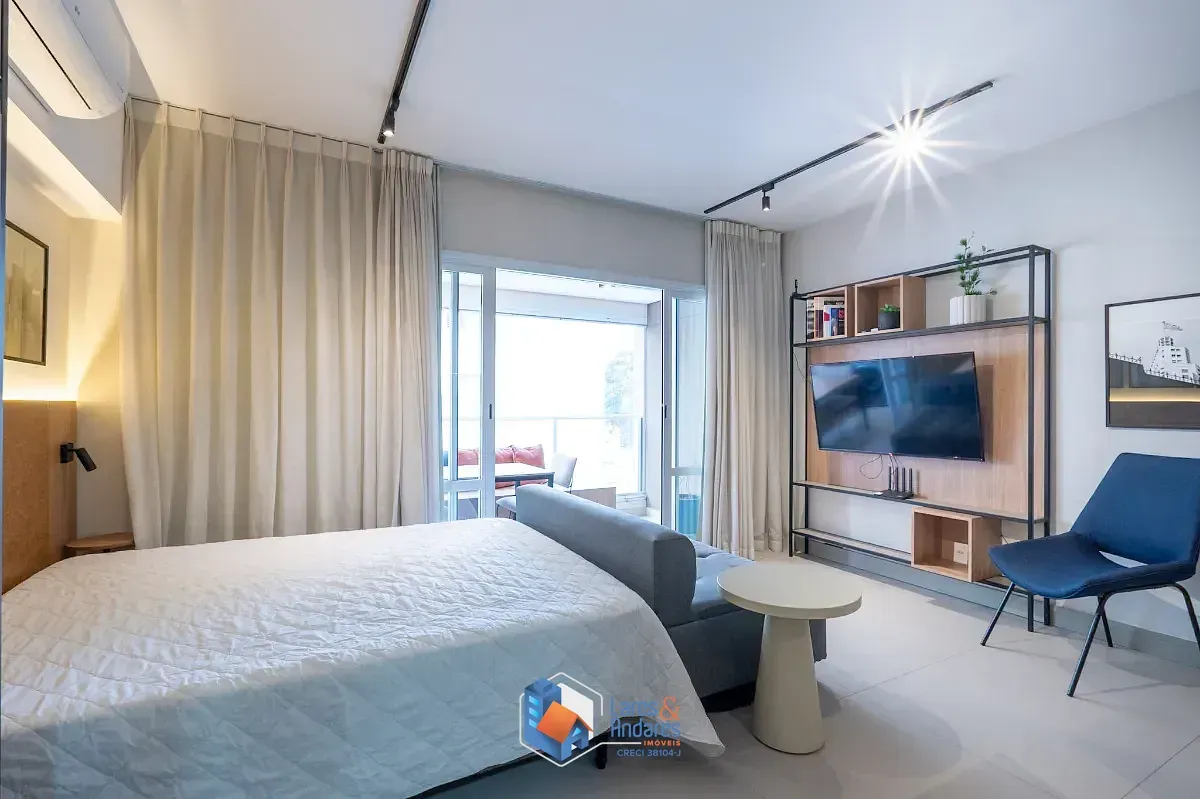 Imagem Studio para venda em Campo Belo com 1 quarto, 40m²
